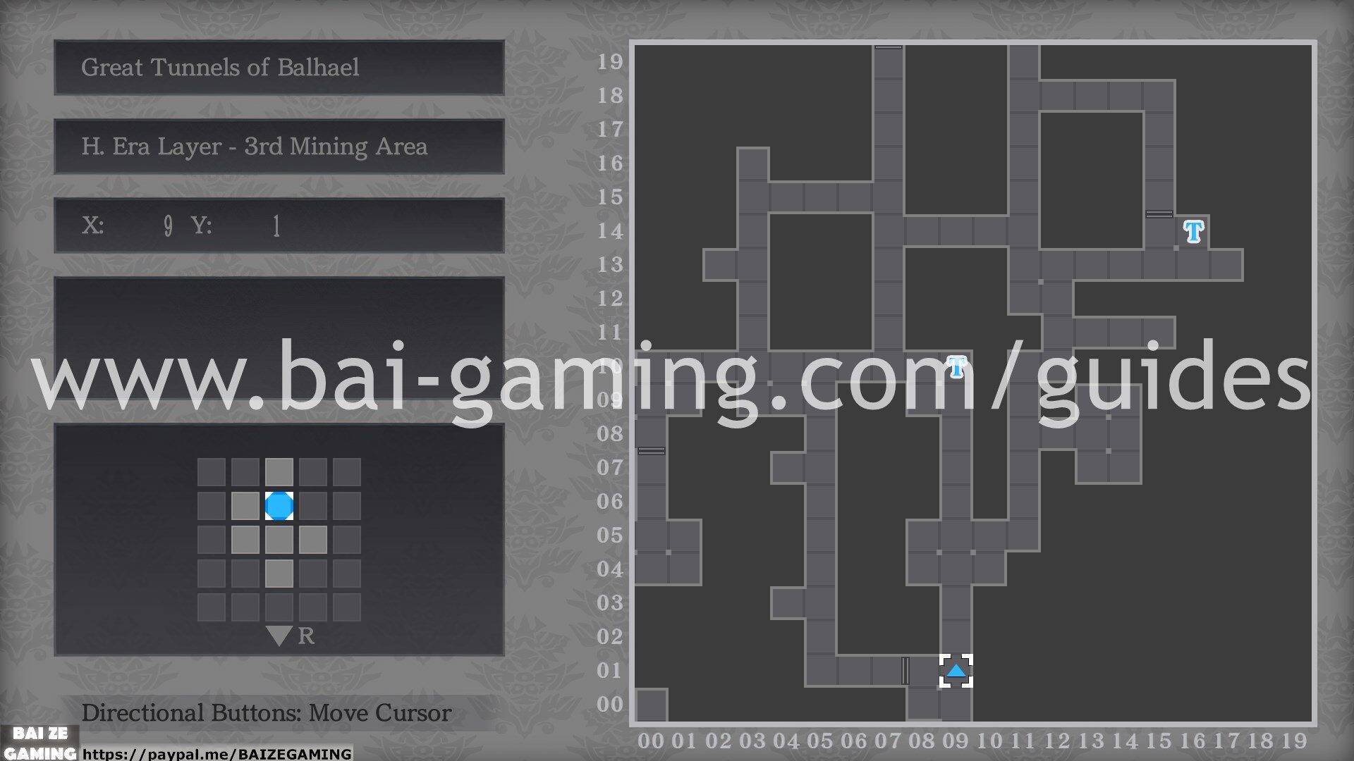 Great Tunnels of Balhael - H Era Layer - 3rd Mining Area map