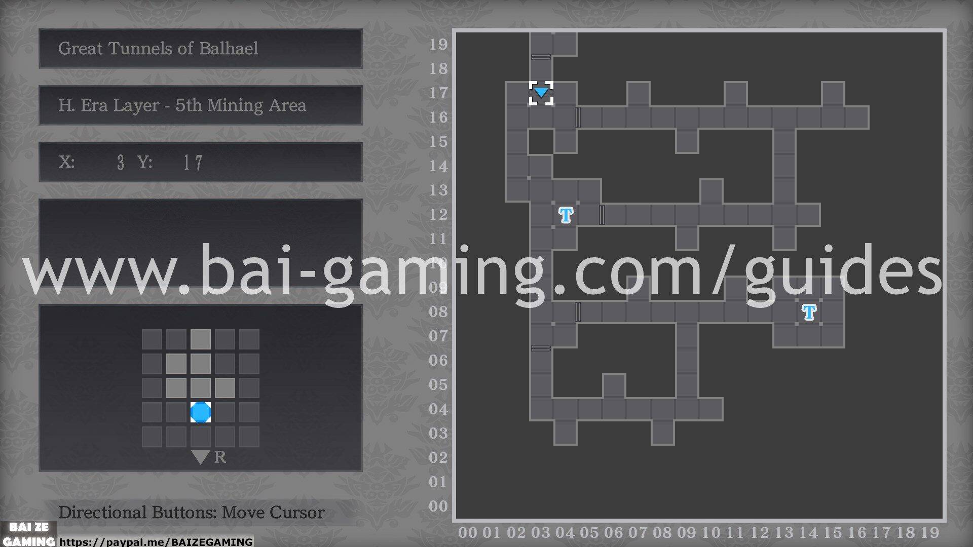 Great Tunnels of Balhael - H Era Layer - 5th Mining Area map