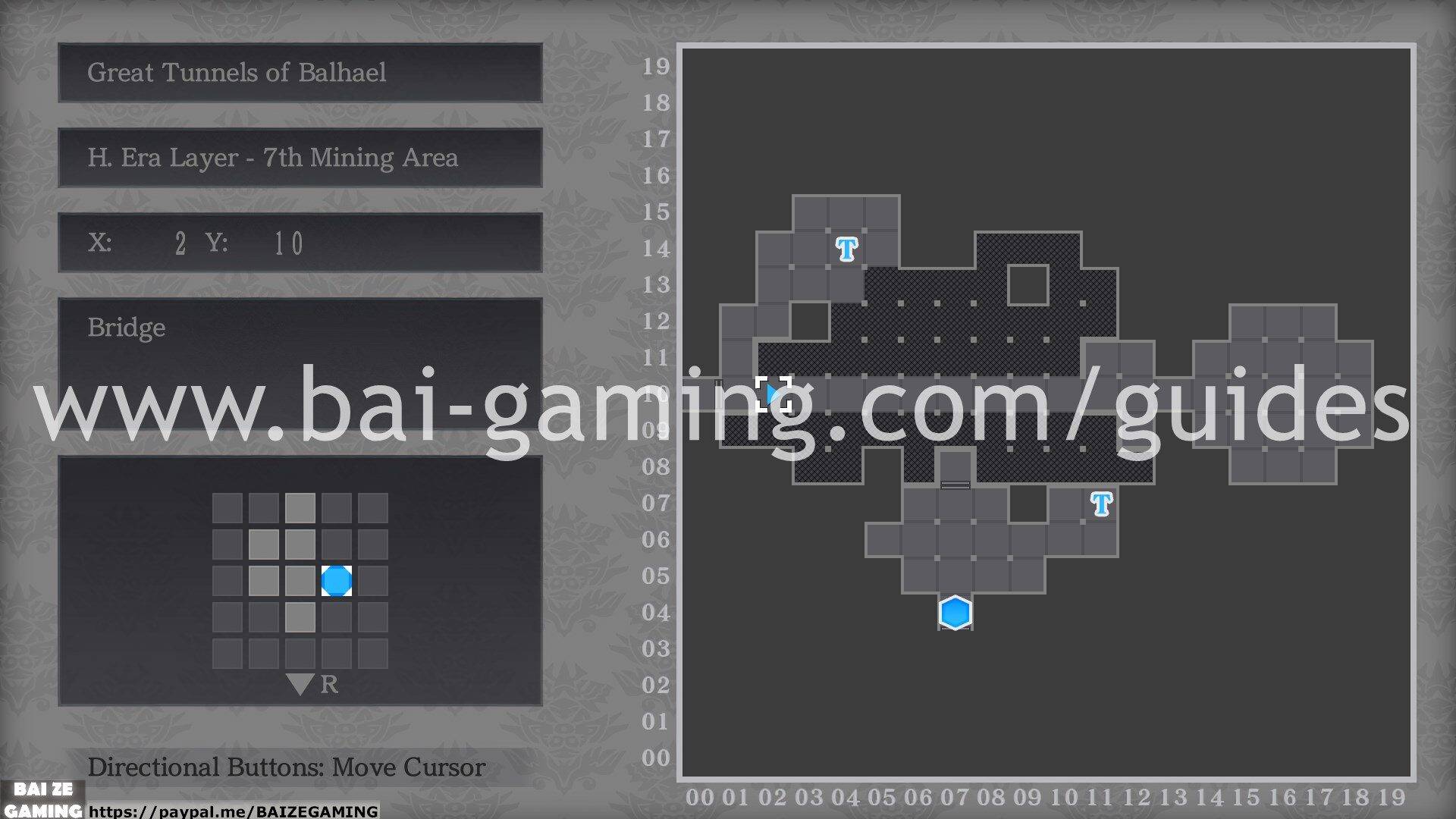 Great Tunnels of Balhael - H Era Layer - 7th Mining Area map