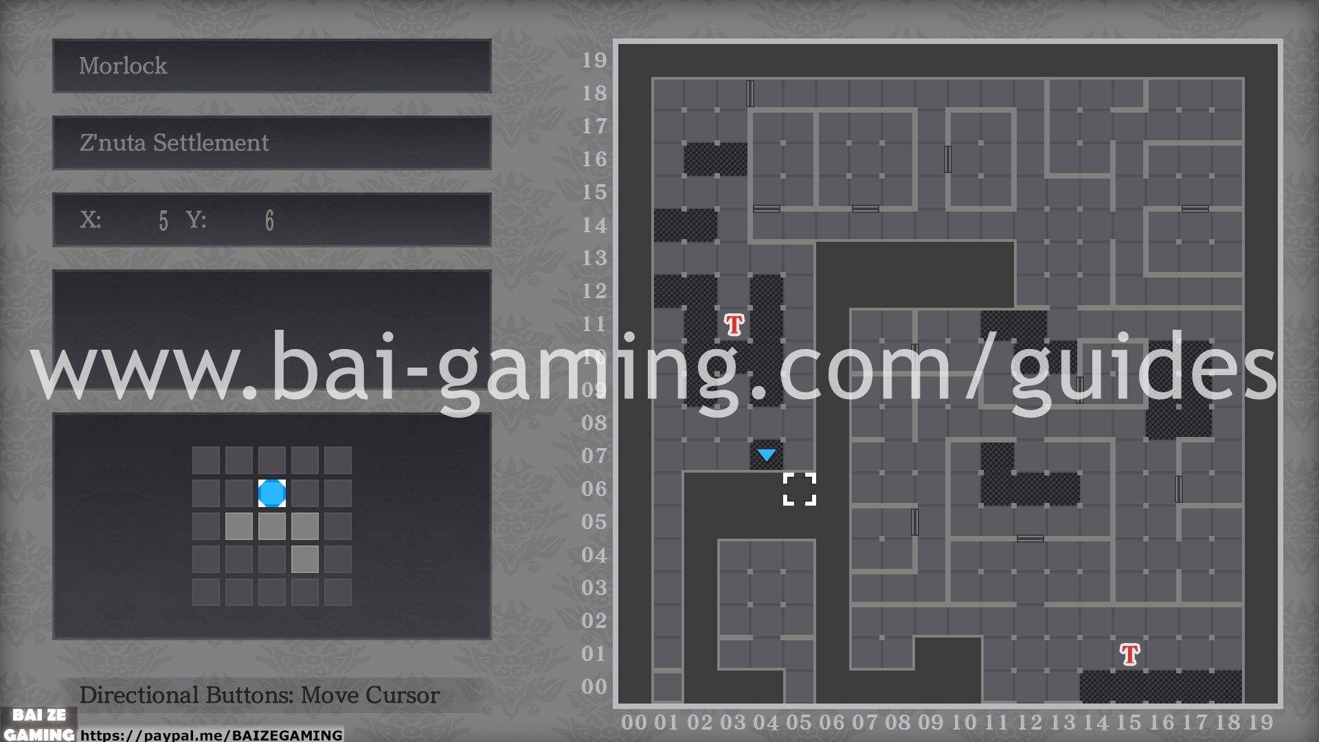 Morlock - Z'nuta Settlement map