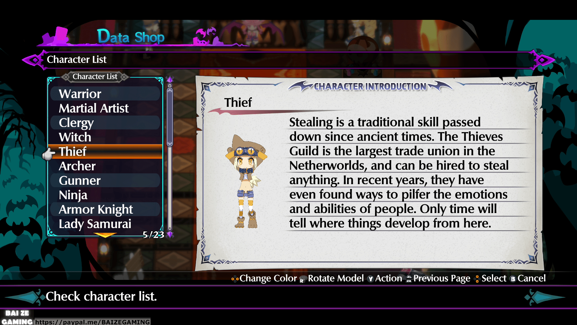 disgaea 6 thief