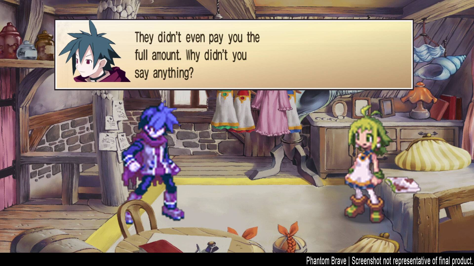 Prinny Presents NIS Classics Volume 1 Phantom Brave Review Screenshot 1