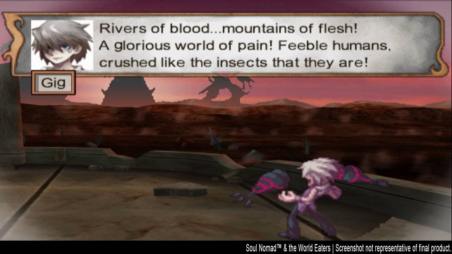 Soul Nomad Screenshot Prinny Presents NIs Classics Volume 1 Review