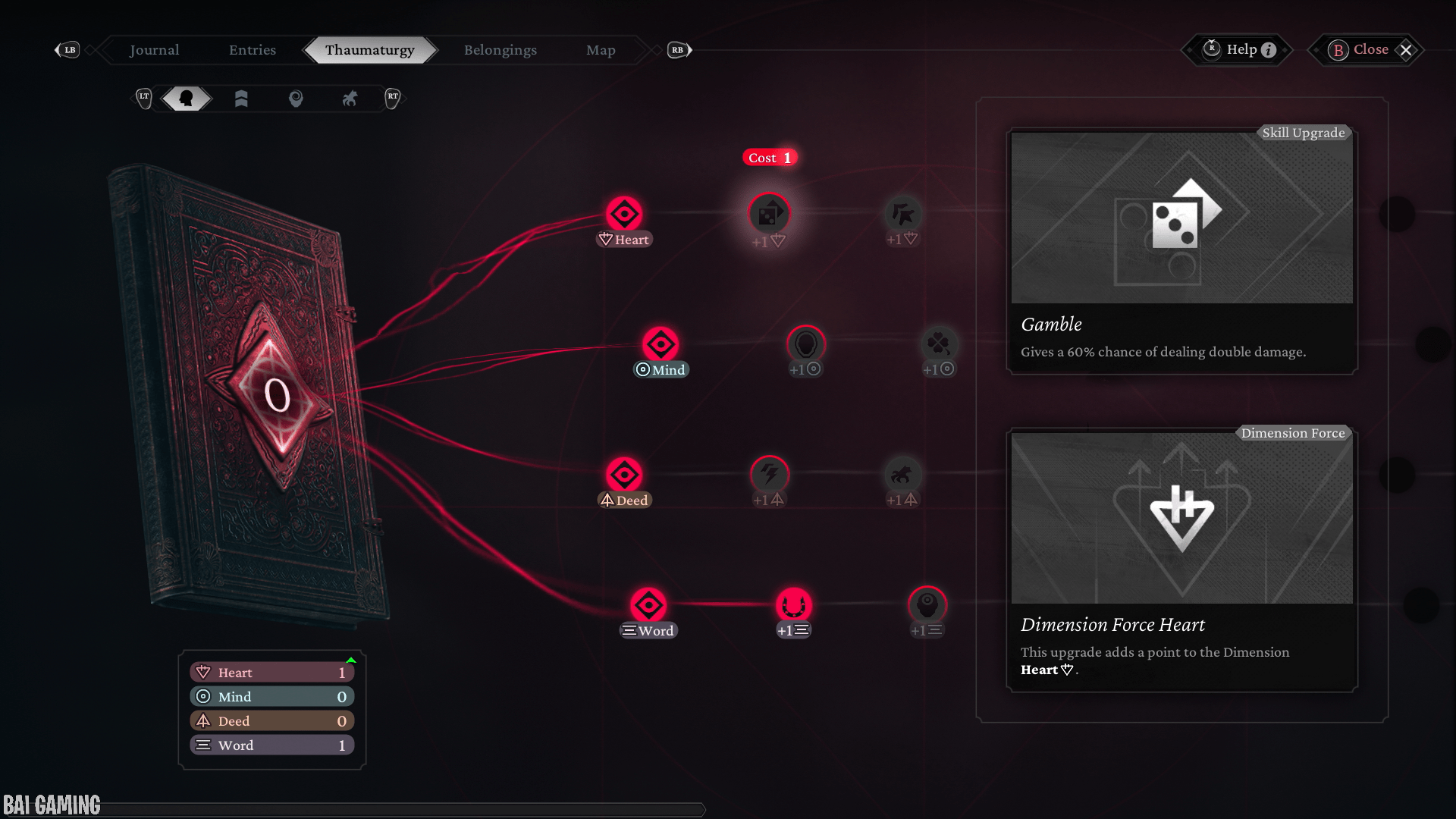 the thaumaturgy bai gaming screenshot 4