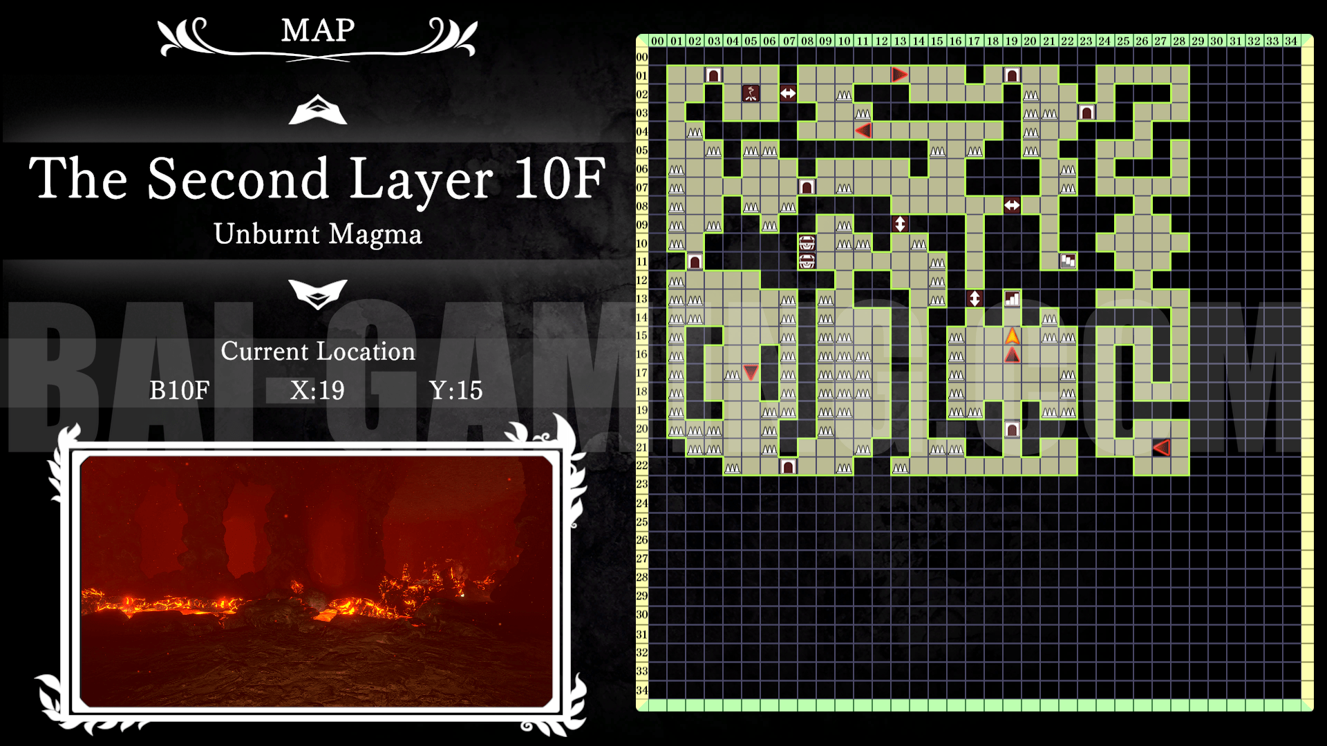 witch and lilies BAI GAMING map floor 10