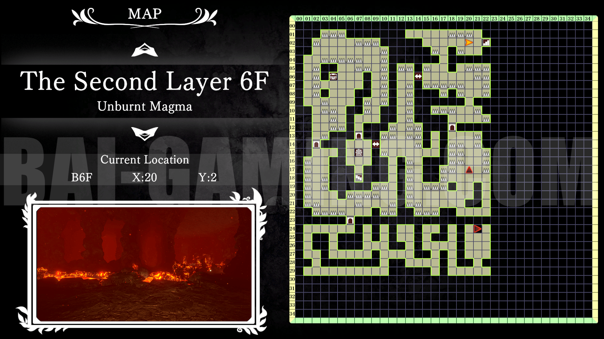 witch and lilies BAI GAMING map floor 6